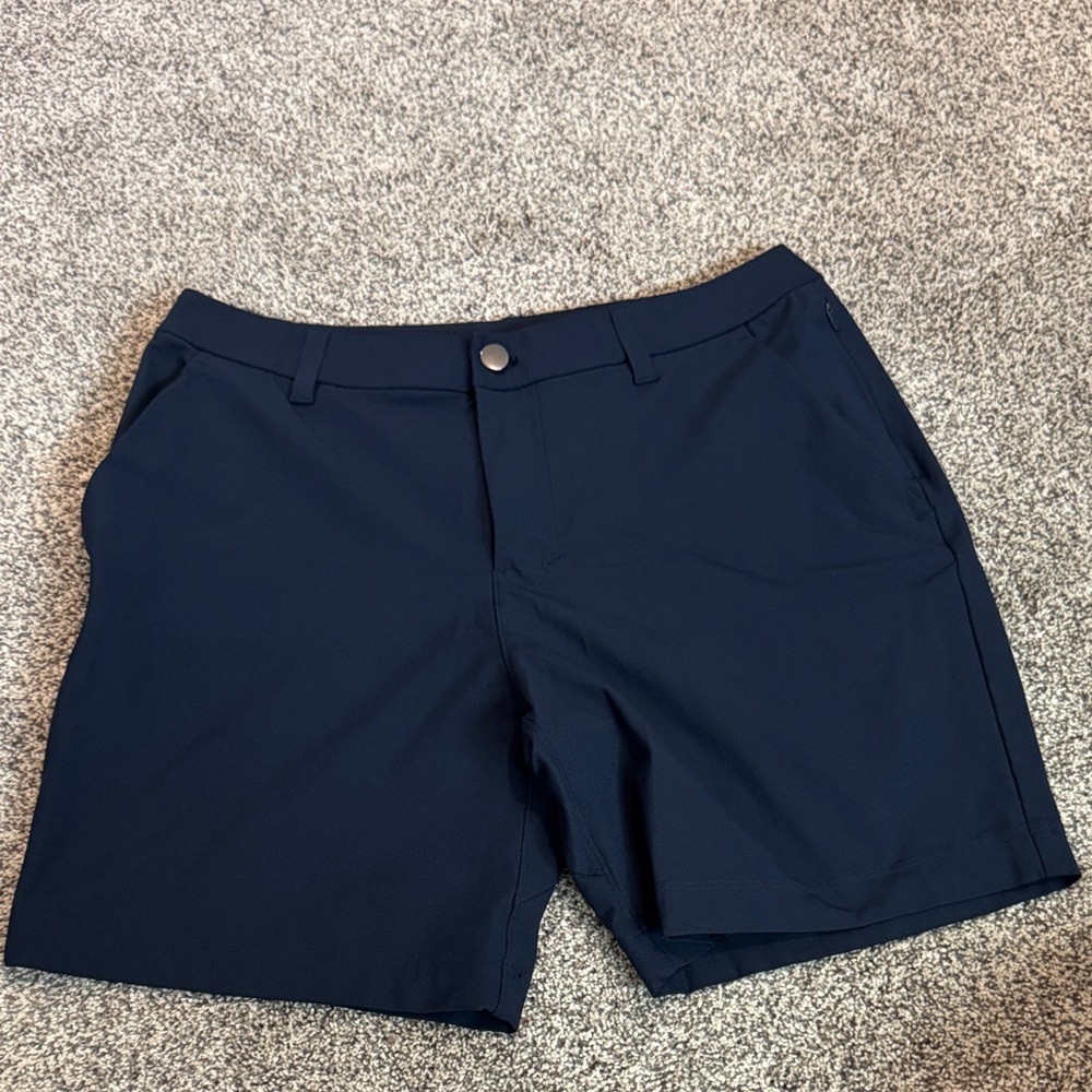 Lululemon Athletica Men's Dark Blue ABC Shorts